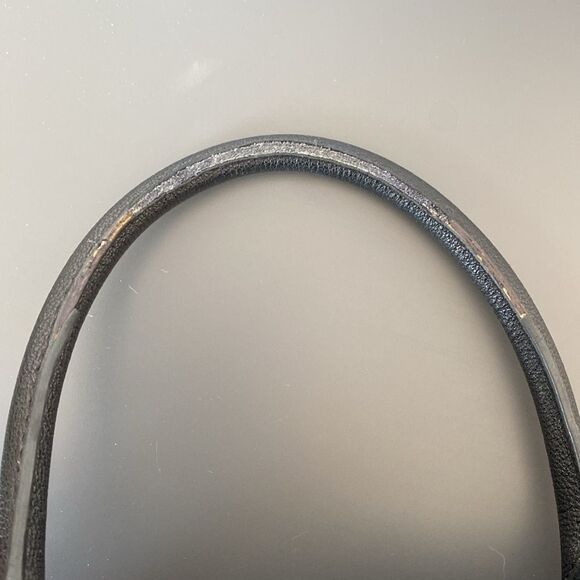 Milly Black on Black Faux Fur Soft Plush Handbag Goth Street contemporary - Picture 9 of 12